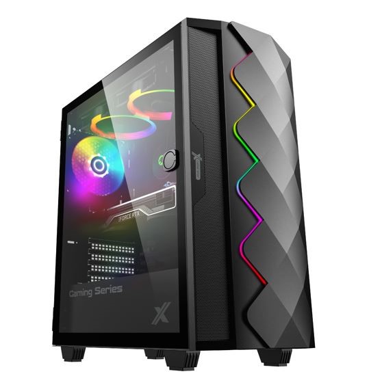 EXPER PC GAMING XCELLERATOR XC216 D1 H610 I5 13400F 16GB 512MB M2 SSD RTX 4060 8GB 650W W11 PRO